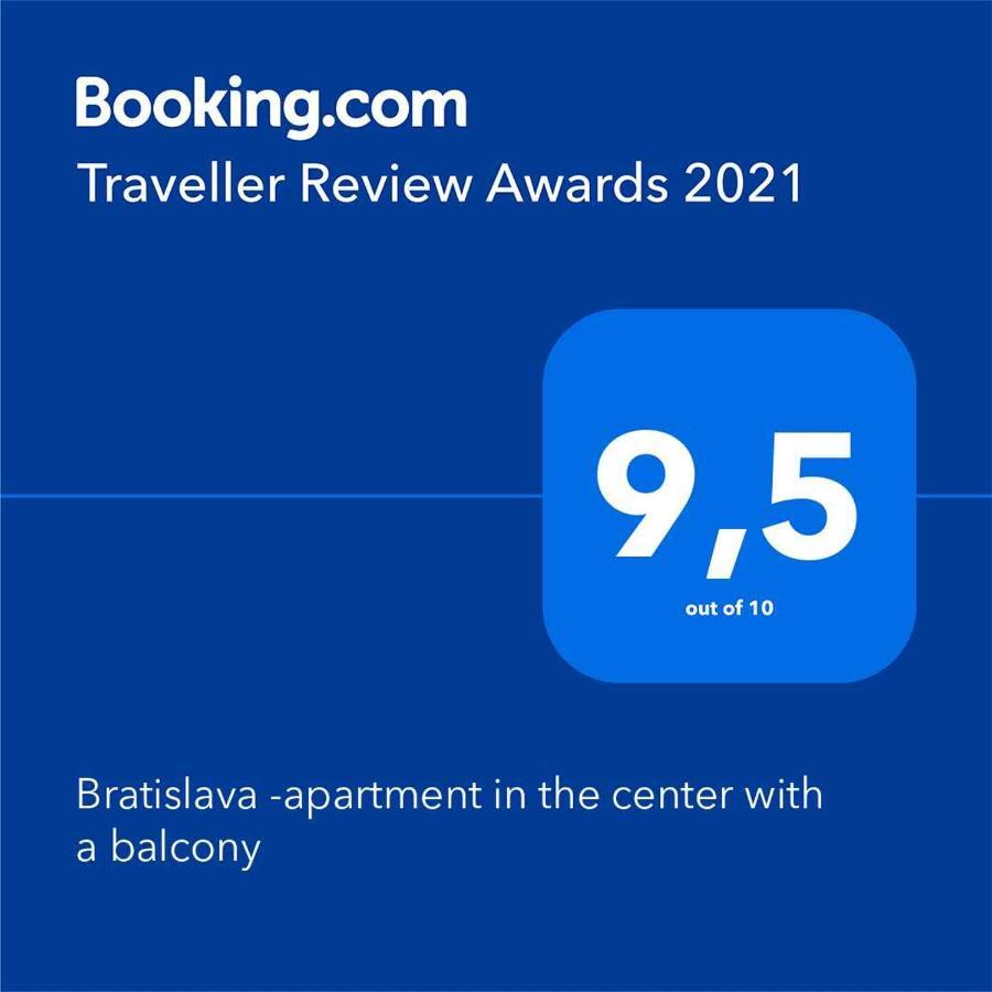 Bratislava -Apartment Near The City Center With A Balcony מראה חיצוני תמונה